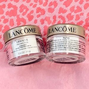 NWT Lancôme Absolue SPF 15 day cream sunscreen
